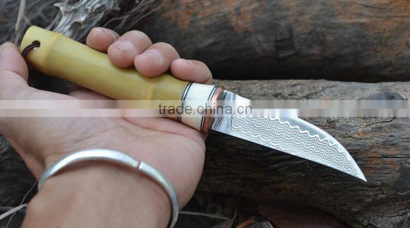Doshower tool cutter with chef knife set of damascus steel hunting knife