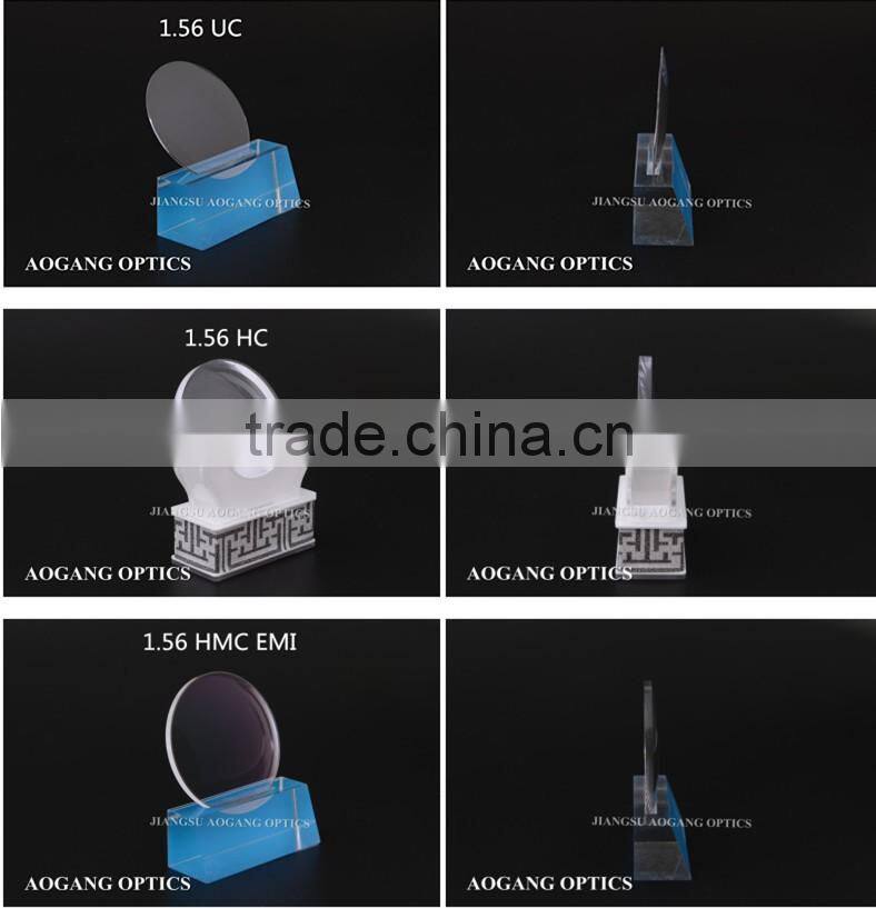 Factory direct sale 1.56 single vision lenses for eye