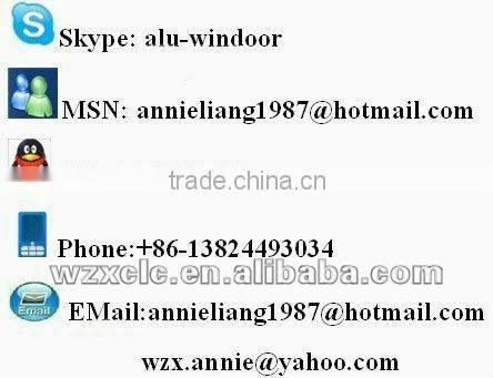 New style aluminium top-hung house window for residential