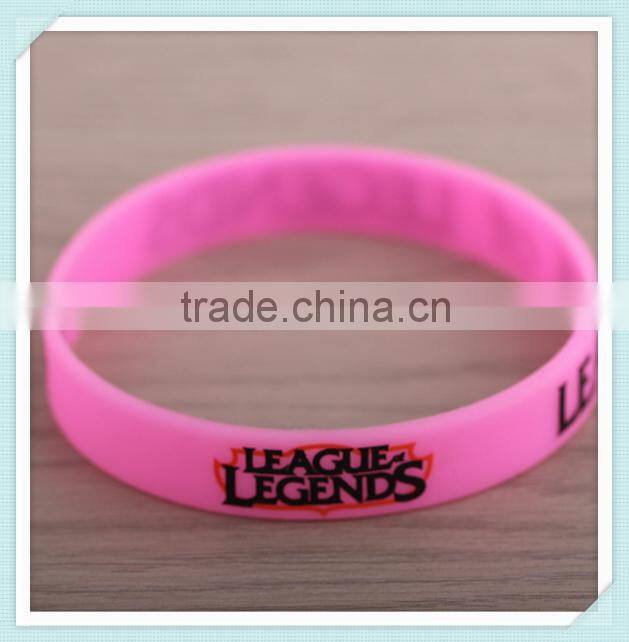 custom rubber bracelet cool silicone wristband
