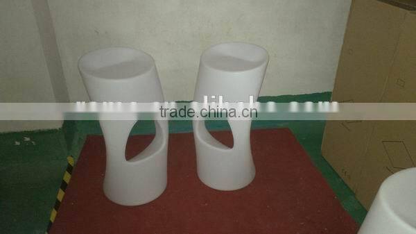 remote control and rechargeable glaring easy relax sexy high bar stool chair