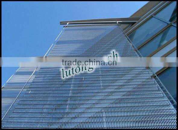 China wire mesh architectural conveyor belt mesh for window curtain