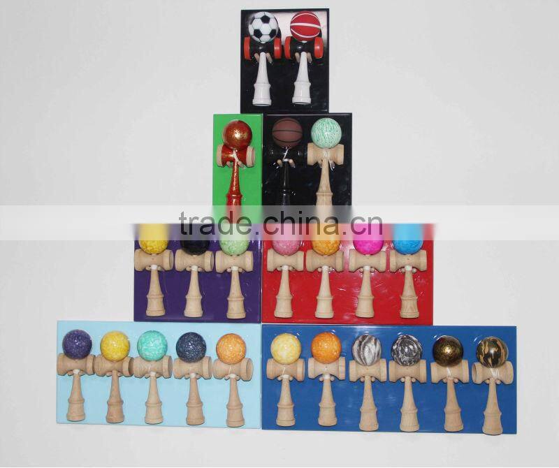 kendama ball paint wooden toys