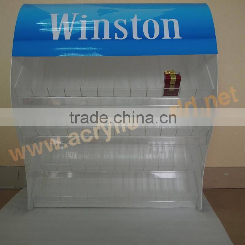 Customized Counter Acrylic Cigarette Display Case