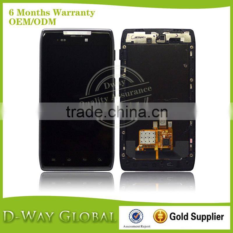 Hot sale Cell Phone Parts For Moto XT910 LCD With touch Digitizer Assembly Original