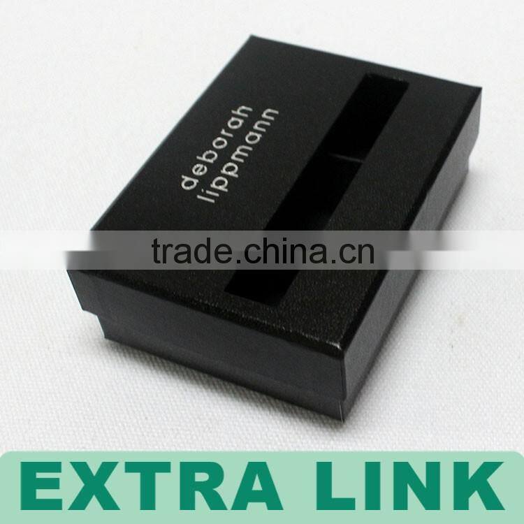China Manufacturers Printing Custom Logo Black MDF Usb Flash Drive Gift Box, High Quality Electronic Packaging Box