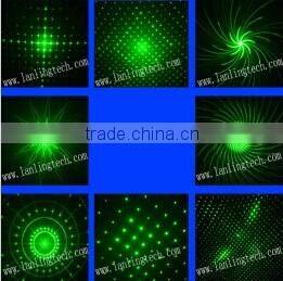 2016 hot sale 6pcs*1W RGBYWV laser RG 8 Gobos DMX butterfly magic led laser light