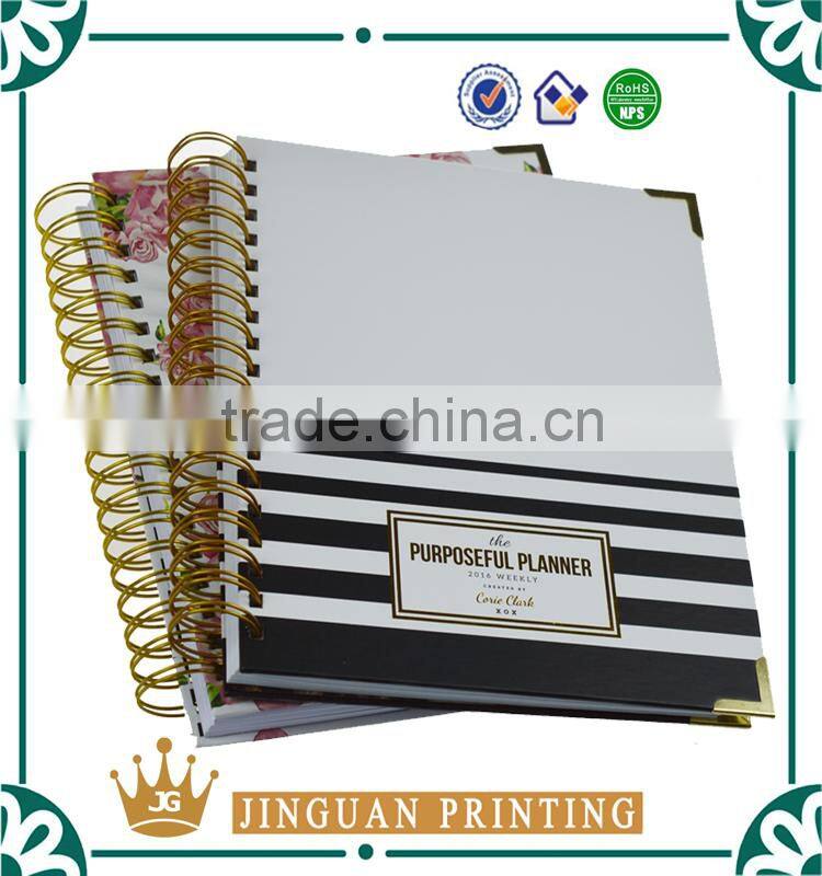 Custom printing daily planner organize with divider