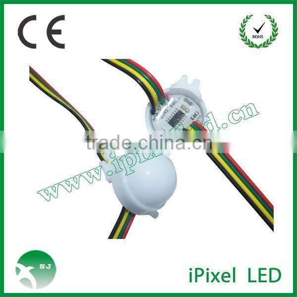 full color dc12v 30mm addressable led pixel light