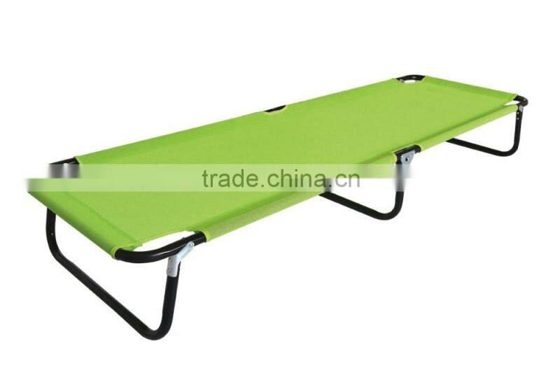 Lightweight aluminum folding camping cot