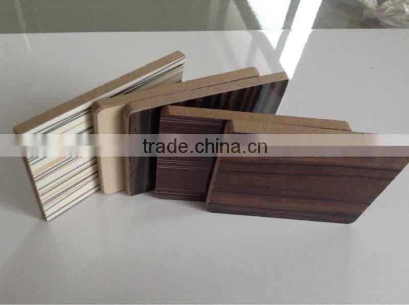 wood high glossy mdf board for furniture ,kitchen cabinet