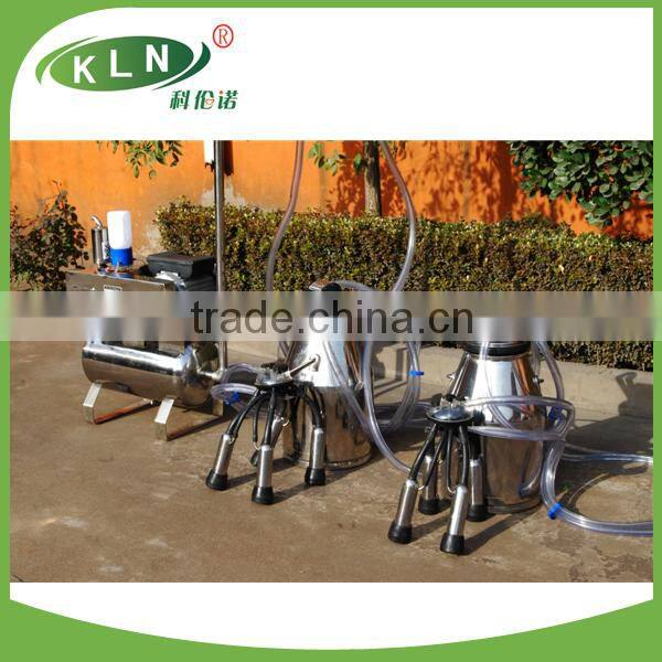 pipeline milking machine group of two buckets