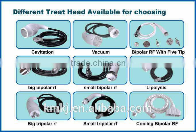 Distributor 7 in 1 cavitation vacuum rf slimming machine