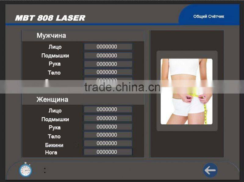 2016 Hottest 808nm diode laser, portable laser hair removal, 808nm diode laser hair removal machine for sales