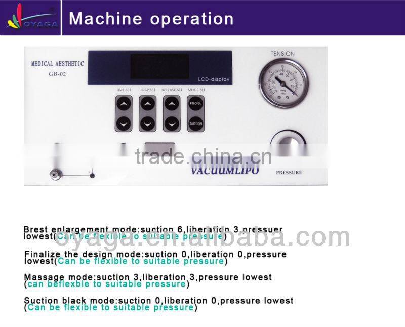 2015 Best sale Breast Enhance Machine GB-02