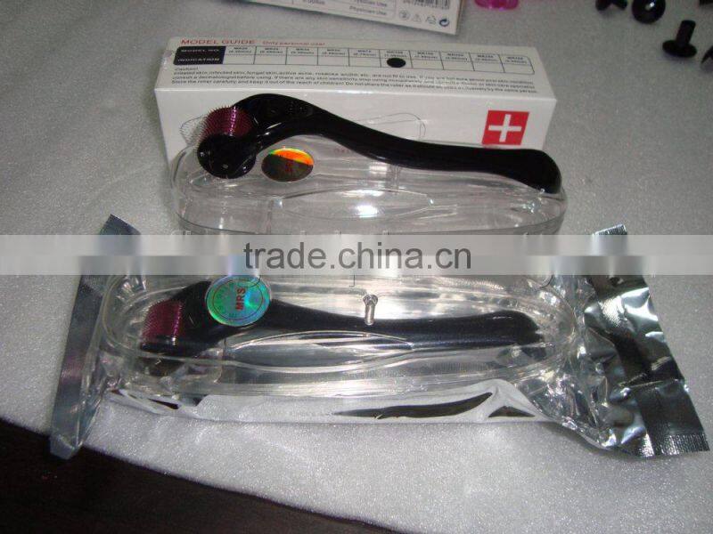 skin care micro needle roller therapy hot 540 needles dermaroller