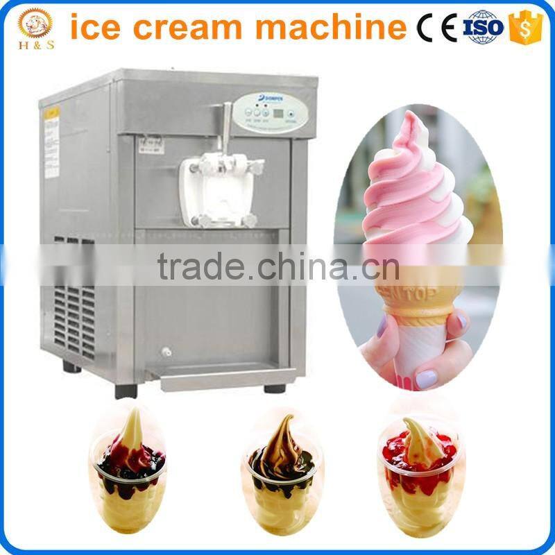 Stainles steel cheap ice cream machine