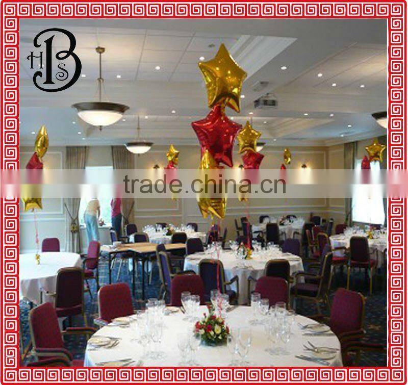 Promotional star balloons for advertisement and party