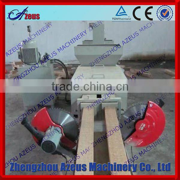 Exported wooden case type top quality hot press sawdust brick making machine