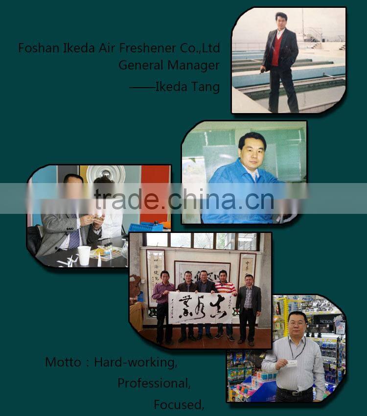 Long lasting good smell scents wholesale gel air freshener for car