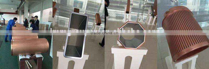 2015 NEWCopper mould tube for continuous casting machine with high quality and competitive price