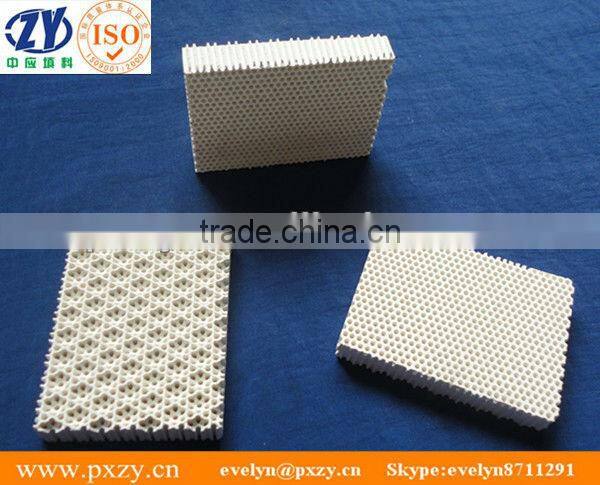 heater exchanger infrared honeycomb ceramic plate for gas boiler, grill and burner