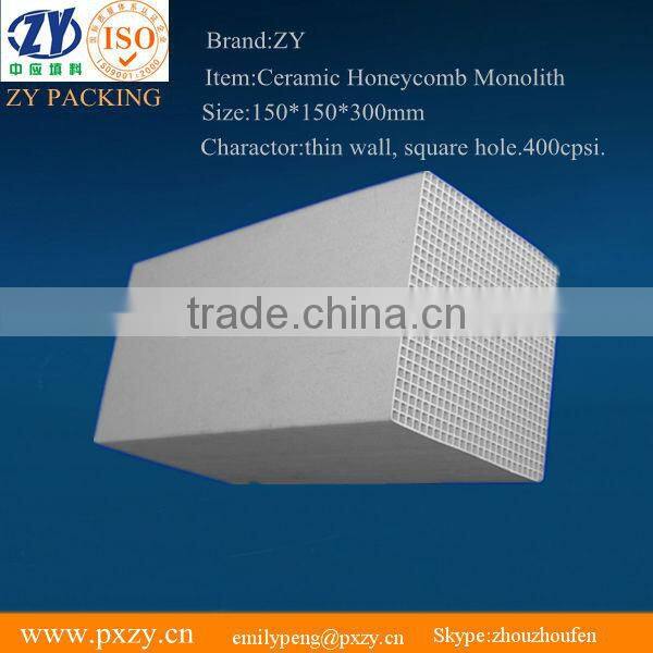 Heat Exchanger Block ,Honeycomb Ceramic manufactory