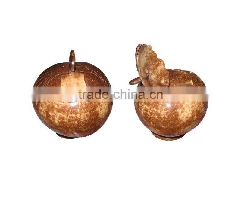 coconut shell tea set, 100% high quality from vietnam handicraft