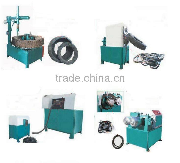 new design waste tyre cutter USED TYRE RETREADING MACHINE