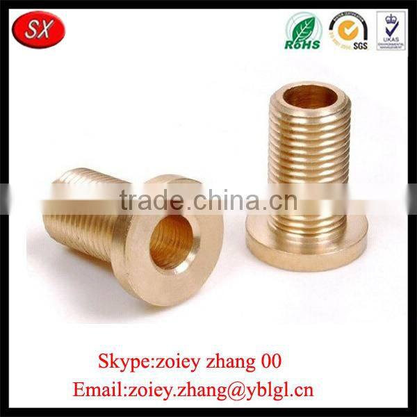 OEM ODM Accepted Chinese Supplier Custom Made Precision Brass Hollow Screw