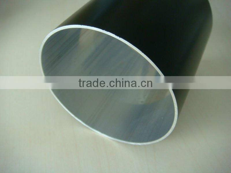 Black Anodized Aluminium Tube