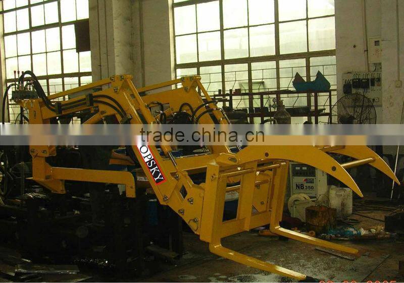 Tractor Mounted Log Loader