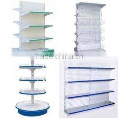 supermarket fruit and vegetables shelves