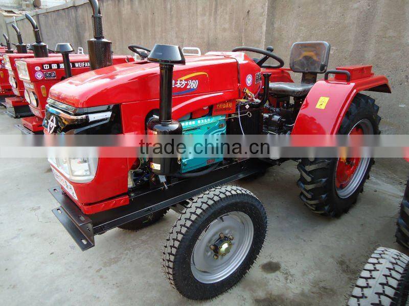 Farm tractor 220D,V-belt transmission type,bot sale in far east russian market