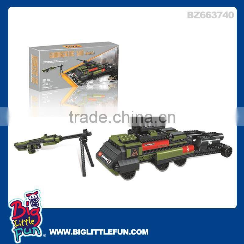 Military toys play set,toy gun military and fighter plane toy block