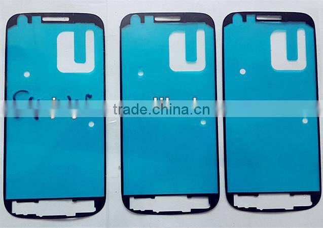 Original large inventory Frame Bezel Plate adhesive sticker for Samsung S4 mini