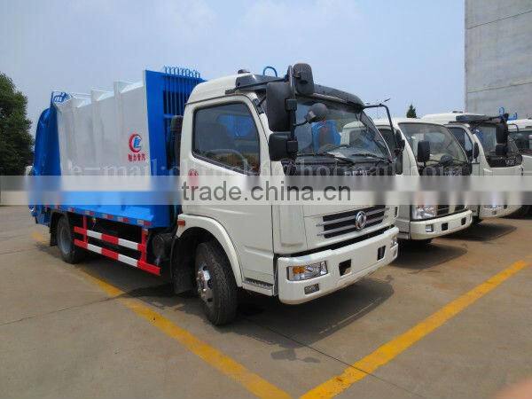DONGFENG 4*2 Garbage Truck Compactor 4000L to 6000L