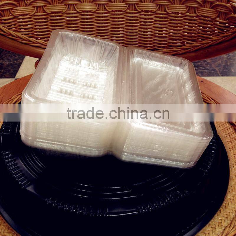 disposable cookies plastic container
