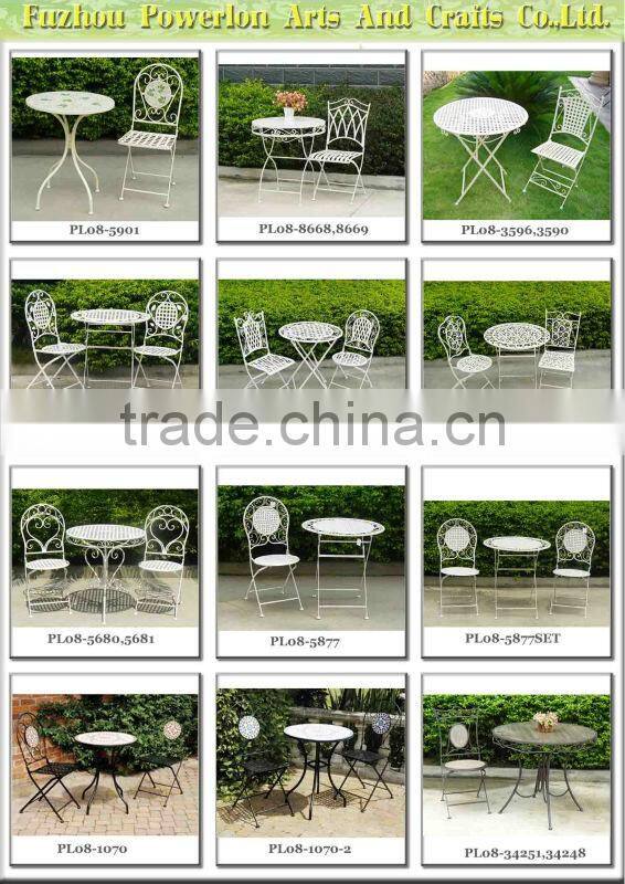 Hand crafted metal leisure ways outdoor furniture