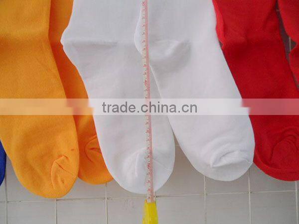 Hot Sale Breathable Plain striped long socks