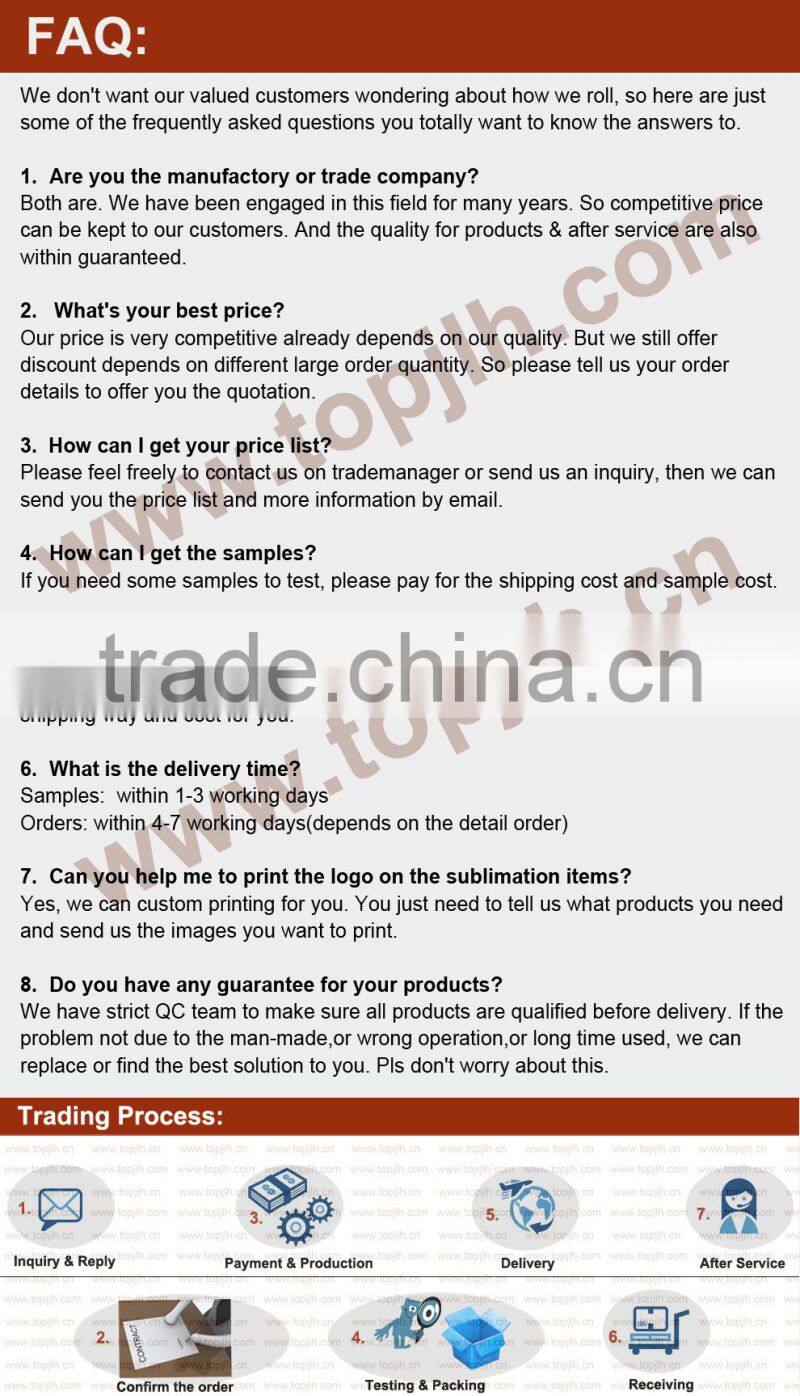 eco-friendly feature sublimation enamel mug images printed