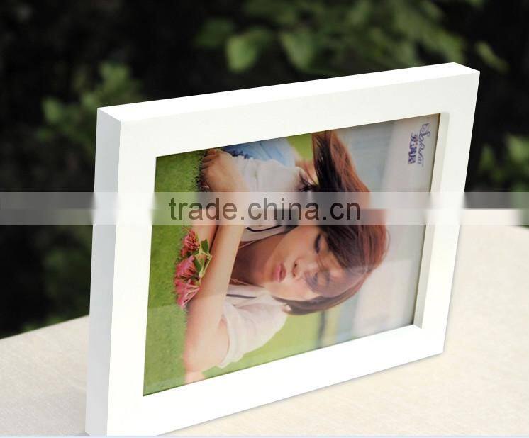 2015 hot sell creative Wooden picture frame for kids