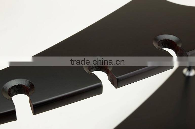 eco friendly natural wood wine bottle rack, wooden wine rack Creativity space saving wood wine stand with low price