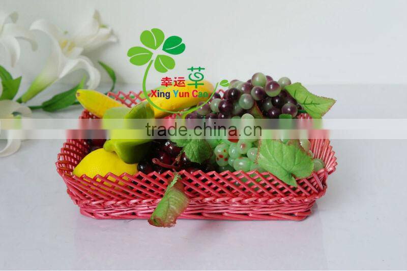 supermarket hotsale fruit wicker tray