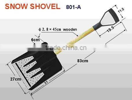 plastic snow shovel for snow