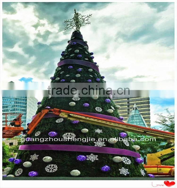 SJ2017500115 4m outdoor xmas tree artificial colorful christmas tree for christmas festival