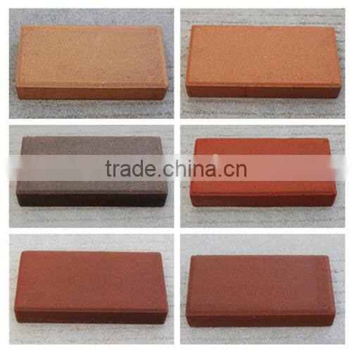 Standard red clay paving bricks price for sale
