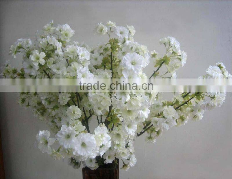 artificial pink cherry blossom tree wedding cenerpiece table tree
