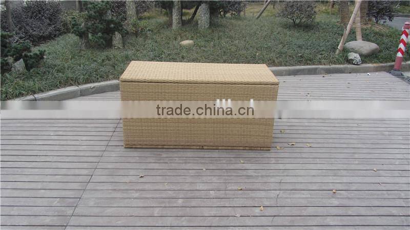 Alumi Garden PE Rattan Storage Boxs With Cushion Wholesale