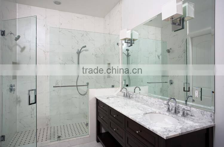 Manufacturing hotel corridor wall natural stone guangxi white white marble tiles
